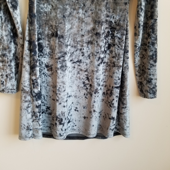 Urban Outfitters Icy Blue Mock-Neck Mini Dress - Picture 6 of 8